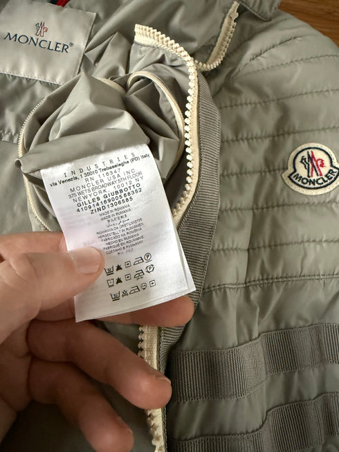 Moncler Gilles Jacket Size 3 Grey